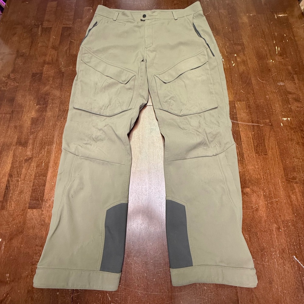 Vollebak 100 Year Trousers Men XXL Olive Tactical Cargo Pants Military Grade FR